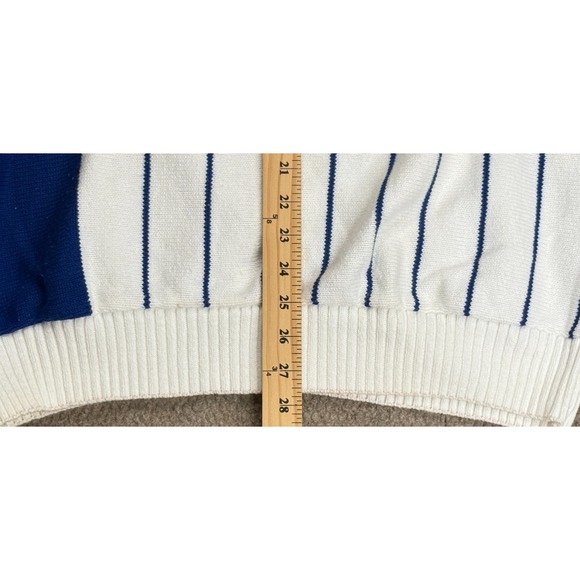 Nutmeg Vintage NBA Cleveland Cavaliers Striped Made In USA Sweater Size XXL - Picture 8 of 10